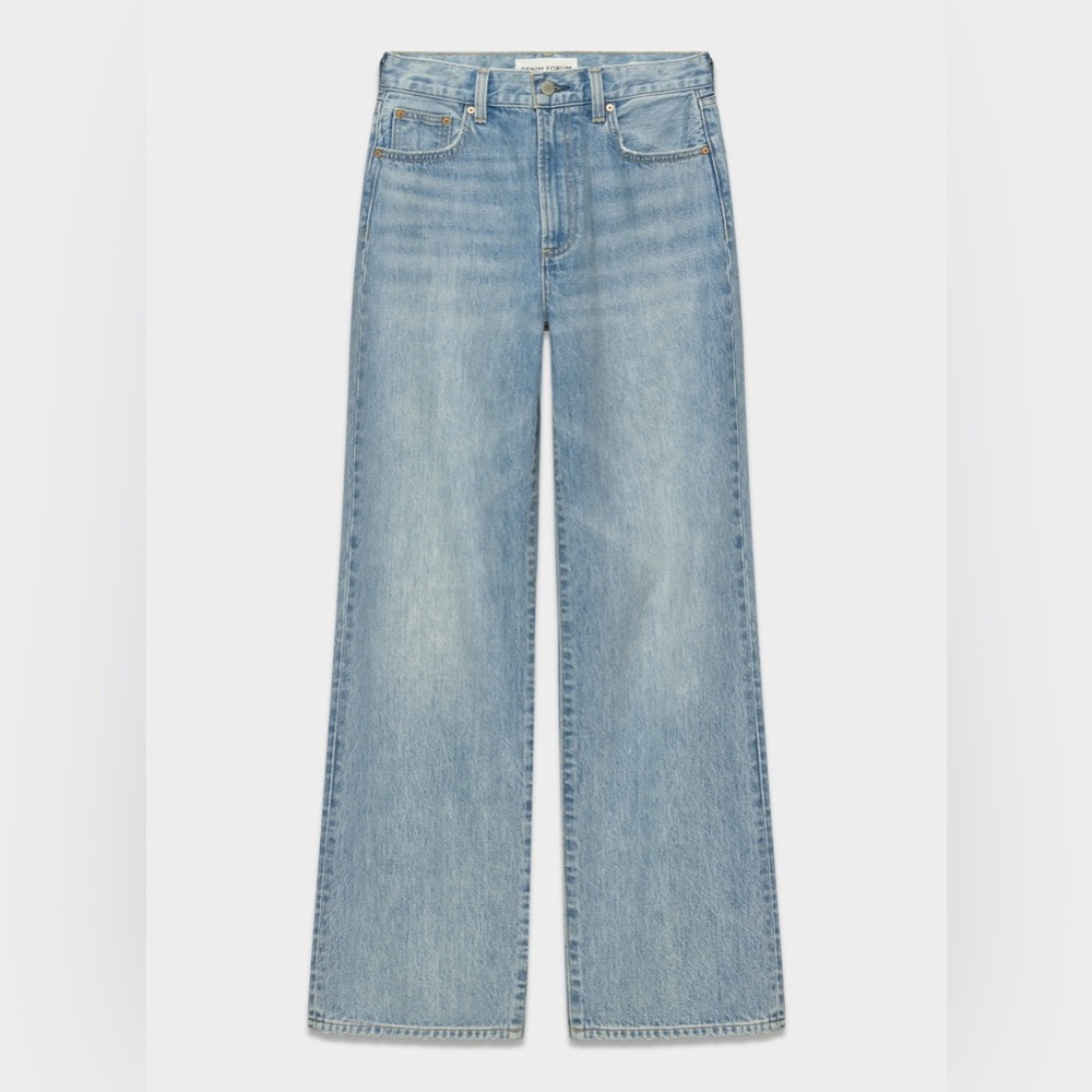 Aritzia Denim Forum The Farrah Hi-rise Wide Jean